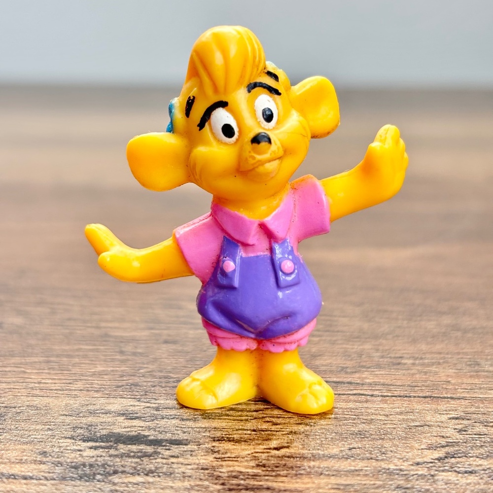 VINTAGE 1991 Disney Kelloggs Cereal Toy TaleSpin MOLLY CUNNINGHAM Toy PVC Figure